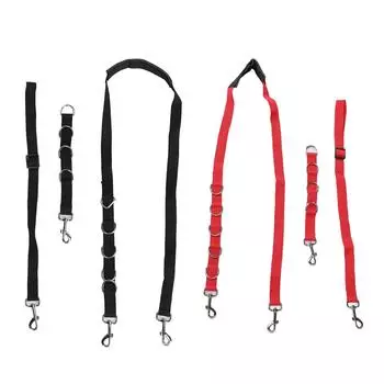 Ремни для ухода за собаками, нейлоновые регулируемые петли для ухода за домашними животными и удлинительные ремни, принадлежности для груминга Black