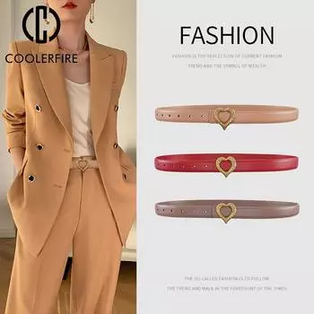 Ремни для женщин Высокое качество Модные повседневные платья Джинсы Роскошные ремни Дизайнерские женские поясные ремни Сплошной цвет Тонкие ремни LB2240 China&100cm чёрный