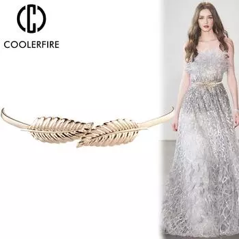 Ремни для женщин высокого качества с металлической пряжкой в виде листьев, корейские модные женские эластичные ремни золотого и серебряного цвета с тонкой цепочкой, поясные ремни AL068 105CM серебряный