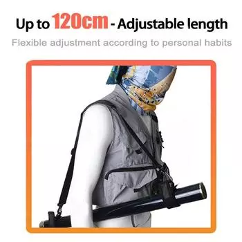 Ремни Luya для удочки, погоны для удочки, ремни на липучке для удочки, портативные ремни для удочки, погоны 3.8cm*120cm