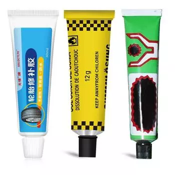 Ремонт автомобильных шин Клей для мгновенного ремонта автомобильных шин Жидкий прочный резиновый клей Износостойкий резиновый некоррозионный клей Черный