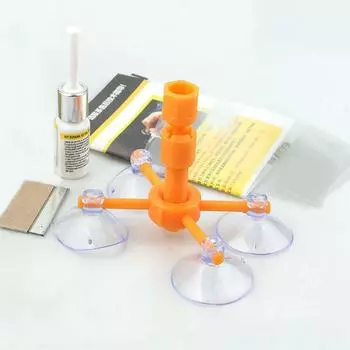 Ремонт автомобильных стекол Инструмент для ремонта повреждений лобового стекла Средство для ремонта царапин Жидкость для ремонта стекол