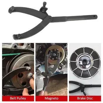 Ремонт и устранение неисправностей сцепления мотоцикла и автомобиля. Универсальные машины для разборки и выравнивания сцепления. Инструмент для разборки и демонтажа. Автозапчасти. чёрный