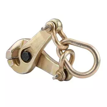 Ремонт кузова автомобиля 3-тонный самозатягивающийся ножничный зажим с зубчатыми челюстями чёрный