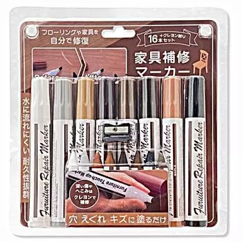 Ремонт мебели Деревянные царапины Ремонт мебели Подкраска мебели Ремонт мебели Деревянные царапины Ластик для царапин [Digital Land] Маркер, Ремонт,