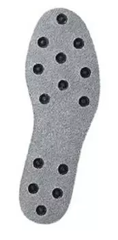 Ремонт обуви для рыбалки Gamakatsu Felt Spike Sole Power Type 3S Grey (21,5-22см) ГМ-401