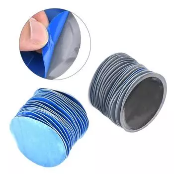 Ремонт резиновых шин / ремонт шин в коробке Холодная заплатка Хорошая герметизирующая способность Практичный синий авторемонтный цех Использование для ремонта автомобилей