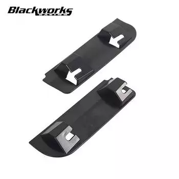 Ремонт ручки багажника багажника с защелкивающимися зажимами для Nissan Qashqai 2006-2013 Автомобильные аксессуары Черный SLJ-1096-BK REAR чёрный