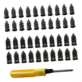 Ремонт шин гвоздь резиновый винт Fix, быстрый инструмент для самостоятельного обслуживания для легкового трактора автомобиля 40 Piece