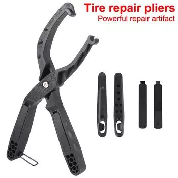 Ремонт шин Инструмент для ремонта Прочные плоскогубцы для ремонта шин Портативные инструменты Различные аксессуары Плоскогубцы для ремонта Инструменты для ремонта на открытом воздухе Black