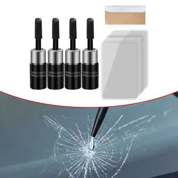 Ремонт трещин на лобовом стекле автомобиля, автомобильная жидкость, ремонт царапин, сколов, трещин