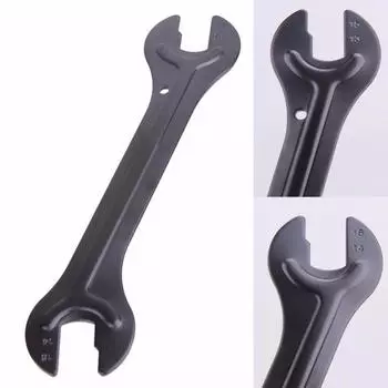 Ремонт велосипедов Инструмент для велосипеда Стальной велосипедный ключ Велосипедная головка с открытым концом Ступица оси Гаечный ключ Конус 2PCS