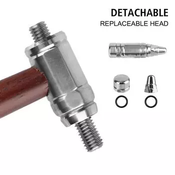 Ремонт вмятин и неровностей, сменный ударный выравнивающий молоток, молоток для ремонта вмятин на автомобиле, инструмент для ремонта без следов магнетизма