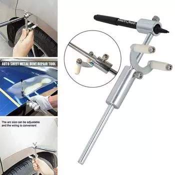 Ремонт вмятин на автомобиле, диапазон колесных арок 0-20 см, инструменты для разметки линий кузова автомобиля, параллельный скрайбер для колесных дисков, инструменты для ремонта кузова автомобиля CHINA