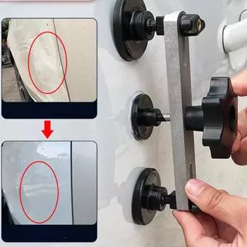 Ремонт вмятин на автомобиле Инструмент для ремонта автомобиля Набор для ремонта кузова автомобиля Набор для выдавливания вмятин Тянущий мост Новый дизайн Обновленное качество 1set