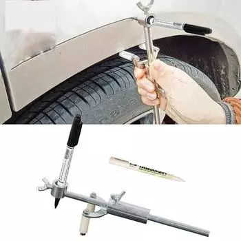 Ремонт вмятин на колесной арке автомобиля, разметка кузова автомобиля, диапазон 0-20 см 1pc