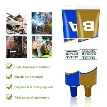 Ремонтная паста Клей Термостойкость Холодная сварка Металл Ремонтная паста Эпоксидные смолы для стразов Иглы Эпоксидная смола Мобильный телефон 100g