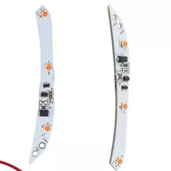 Ремонтная плата для заднего фонаря, левая / правая сторона, комплект для ремонта заднего фонаря, подходит для BMW X3 e83 2007-2010, автомобильный аксессуар 7162213 7162214