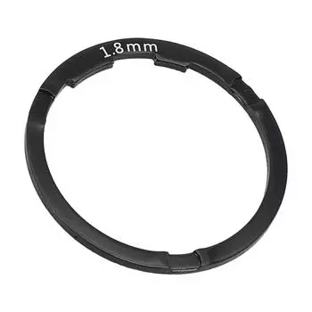 Ремонтная проставка Freehub 1,8/2 мм AL6061, кассета из алюминиевого сплава черного/серебристого цвета