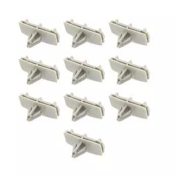 Ремонтные клипсы молдинга расширителя крыла автомобиля для Jeep Liberty Wrangler серый 55157065AA