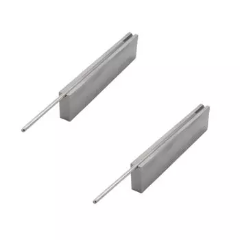 Ремонтный инструмент для исправления деформации вала Jig Коррекция деформации вала из нержавеющей стали 50 мм xx (2 шт., 9,7 мм 4,7 мм)