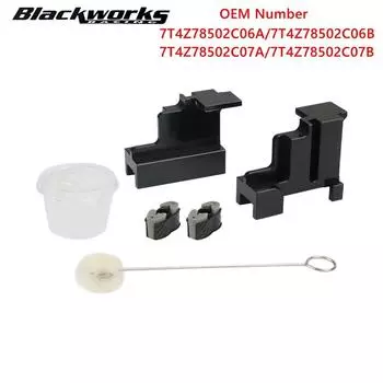 Ремонтный комплект направляющих рельсов люка крыши для Ford Edge/Lincoln MKT MKX 7T4Z78502C06A & B и 7T4Z78502C07A & B чёрный