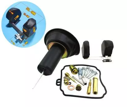 Ремонтный комплект поплавковой прокладки плунжера карбюратора для Yamaha Virago 250 XV250