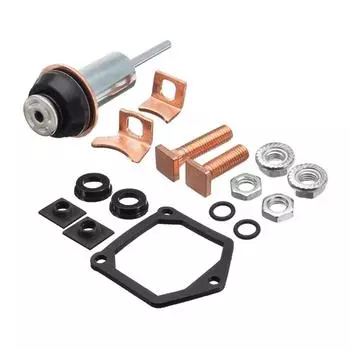 Ремонтный комплект соленоида стартера промышленного класса, плунжерный пружинный контакт, автомобильные аксессуары, простая установка для автомобилей