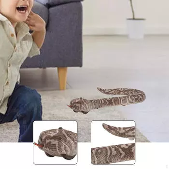 Remote Control Snake RC Cat Toy for Kids Boys Prank Gift Rechargeable