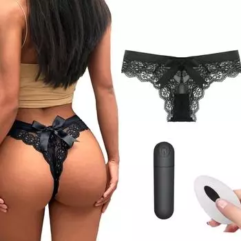 Remote Control Vibrating Panties Sexy Rechargeable Waterproof Wireless Lingerie G-spot Clitoral Stimulation,Silent Vibrator, Female Wearable Sex Toys