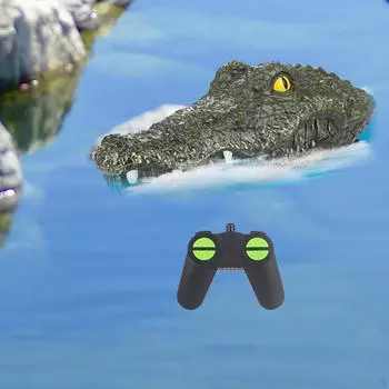 Пульты дистанционного управления Крокодиловая голова лодка Высокая симуляция для мальчиков девочек детей