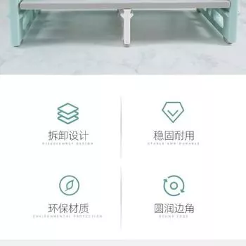 Removable and Washable Pet Camp Bed Summer Large Dog Moisture-proof Iron Frame Dog Beds Breathable Off The Ground Kennel Pet Bed