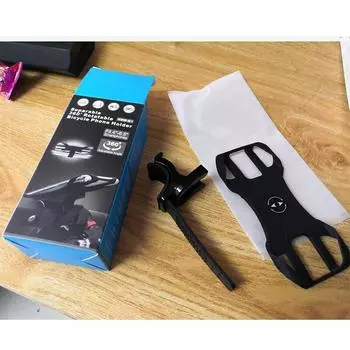 Съемный держатель для телефона на велосипеде для iPhone 11 Pro Max, универсальный держатель для мобильного телефона на мотоцикле, подставка на руль велосипеда car holder чёрный