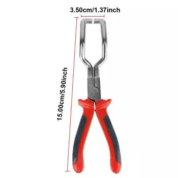 Removal Pliers Fuel Tube Pliers Repair Tools Steel Filter Hose Release Disconnect Car Gasoline Pipe Joint Fittings Calipers красный