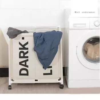 Removeable Laundry Hamper with Lid Dustproof Clothing Organiser Case for Toy Dropshipping