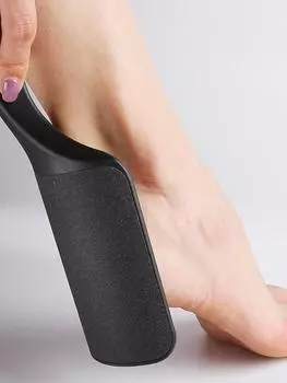 Removing dead skin and calluses, repairing soles, scraping heels, and grinding foot stones белый