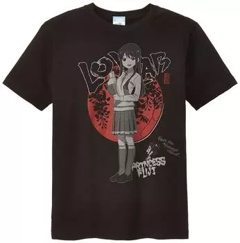 Renai Labo Maki Natsuo Black M T-shirt Size чёрный