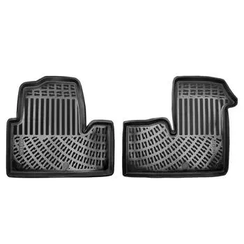 Renault Master (After 2010) High-Quality and Durable Rubber Car Floor Mats - Odorless, Non-Slip, Long-Lasting