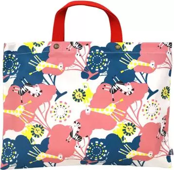 Rene Dew Scandinavian Design Tote Coated Lesson Bag Studio Hilla Safari Pink 15430013