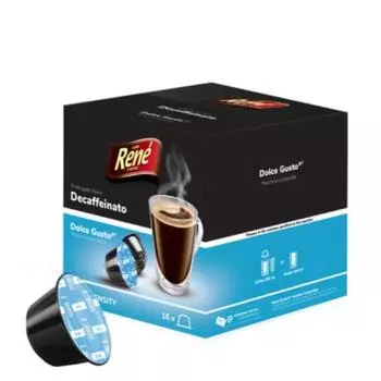 Rene Dolce Gusto Совместимый Декофеинизированный 16 Капсул