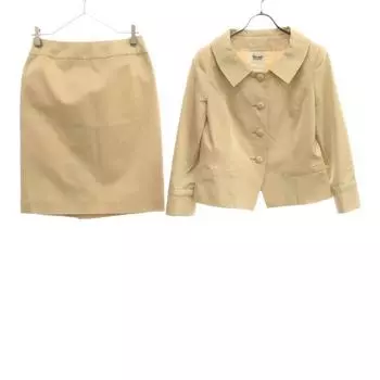 Rene Made in Japan wool and silk blend Skirt suit Setup 38 beige Women Used