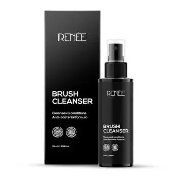 RENEE Brush Cleanser Liquid, несмываемый, быстросохнущий, антибактериальный, глубоко очищает, кондиционирует ||Удобно брать с собой в дорогу, 50 мл