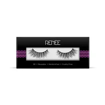 RENEE Накладные ресницы Длинные натуральные 3D Накладные ресницы | Мягкие, удобные, не раздражающие, легкие и многоразовые, Ash-The Fiery One 1 пара Ash- The Fiery One 1 Pair