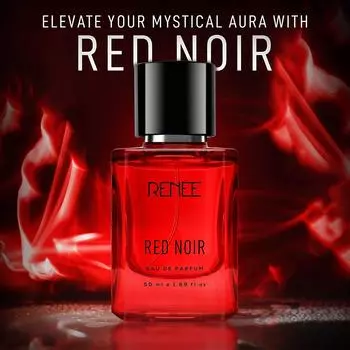 RENEE Red Noir Eau De Parfum 50 мл, насыщенный стойкий аромат премиум-класса