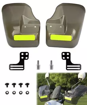Renjzle Knuckle General Motorcycle Hand Cold Avoids Avoids High For Left and Right Set Guard, Цель, Защита, Ветрозащитный, Водонепроницаемый, Защита,