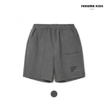 [renoma Kids] Брюки Daimaru с разрезом и карманом для мальчиков R2422p227 28 charcoal/120