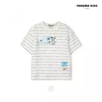 [renoma Kids] Футболка для мальчиков Slub ST r2422T126 01 white/120