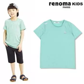 [renoma Kids] Футболка Melan с открытыми плечами для мальчиков r1925T528 R1925T528_37 (melange)/110