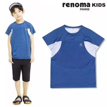 [renoma Kids] Футболка Melan с украшениями для мальчиков r1925T520 R1925T520_13 (blue)/110