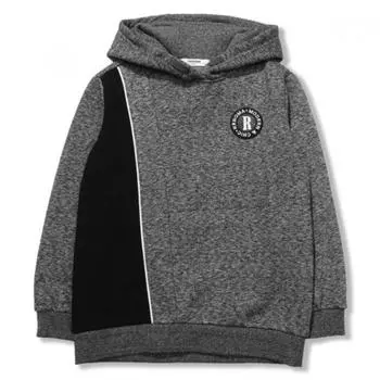 [renoma Kids] Футболка с капюшоном для мальчиков Cut Color r1941T108 R1941T108_37 (melange)/110